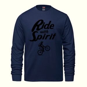 Men's Long Sleeve Crew Neck Tee Thumbnail